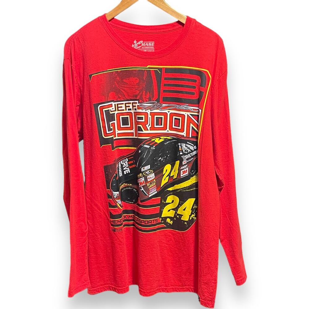 Jeff Gordon 24 NASCAR Hendrick Motorsports Long Sleeve XL